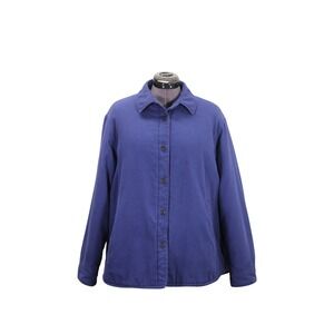 Uniqlo‎ Ines de la Fressange Utility Chore Coat XL Quiet Luxury French Girl